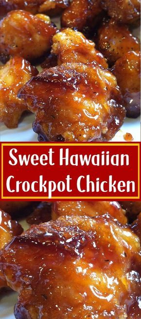 Hawaiian Crockpot Chicken, Hawaiian Crockpot, Sweet Hawaiian Crockpot Chicken Recipe, Crockpot Chicken Recipe, Chicken Crockpot, Crockpot Dishes, Chicken Slow Cooker Recipes, Crockpot Cooking, Recipes Slow Cooker