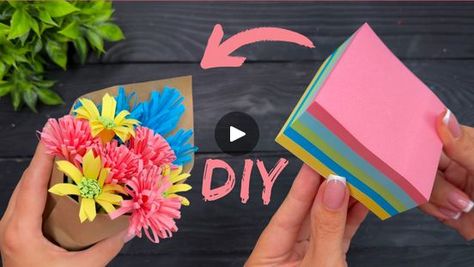 DIY Sticky Note Flowers 🌸 Beautiful Paper Flower Crafts for Beginners | DIY Sticky Note Flowers 🌸 Beautiful Paper Flower Crafts for Beginners

#diycrafts #papercraft #easypaperflowers  #papercrafts #цветыизбумаги... | By Origami Studio | Facebook Sticky Note Flowers, Crafts For Beginners, Easy Paper Flowers, Paper Flower Crafts, Flowers Paper, Flowers Beautiful, Beautiful Paper, Sticky Note, Flower Crafts