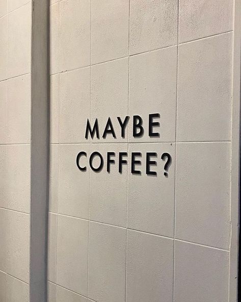 Say yes Coffee Obsession, Cream Aesthetic, Aesthetic Coffee, Minimalist Wallpaper, Coffee Love, Coffee Quotes, White Aesthetic, Coffee Addict, A Sign