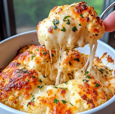 Cheesy Garlic Parmesan Cauliflower Cauliflower Cheese Tipsy Housewife, Creamy Cheesy Cauliflower Bake, Cauliflower Cream Cheese Casserole, Lemon Cauliflower Recipes, Cauliflower Meals Dinners, Cauliflower Head Recipes, Califlower Recipes Dinner Healthy, Cauliflower Parmesan Bake, Cauliflower Recipes Keto