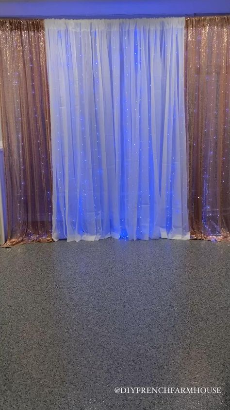 Pvc Frames For Backdrop, Pvc Wedding Backdrop, How To Make A Back Drop For A Party, Easy Backdrops Diy, Pvc Decorations Ideas, How To Make A Party Backdrop, Backdrop Diy Stand, Diy Event Decor Ideas, Pvc Backdrop Stand Diy