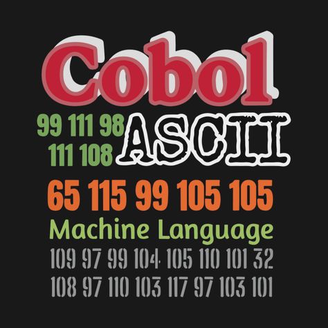 Check out this awesome 'Cobol+Programming+Ascii+Character' design on @TeePublic! Ascii Character, Music Humor, Funny Movies, Black Artists, Social Responsibility, Anime Movies, Female Artists, Programming, Shop Design