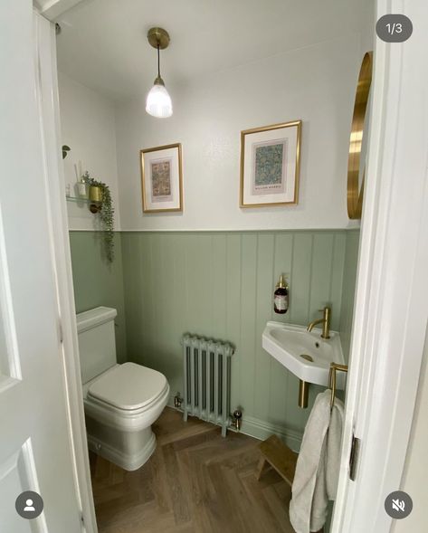 Have A Good Evening, Corner Basin, Small Downstairs Toilet, Toilet Basin, Cloakroom Toilet, Corner Sink Bathroom, Cosy Decor, Toilet Decoration, Toilet Room Decor