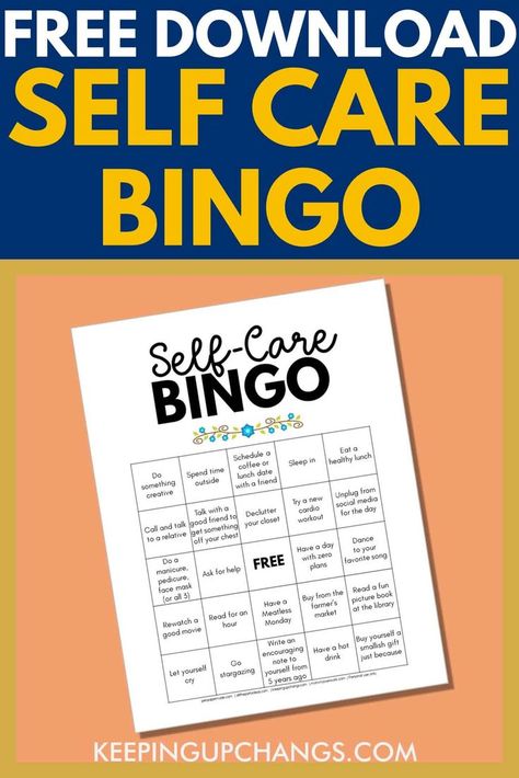 Free SELF CARE BINGO challenge printables. Encourage positity and mental health and wellness by giving yourself the tender loving care and attention you deserve. Easy to DIY instant digital download. Great way to reset when feeling the onset of burnout. Mental Health Bingo, Wellness Bingo, Self Care Bingo, Bingo Challenge, Health Game, Free Mental Health, Vendor Booth, Bingo Printable, Abc Alphabet