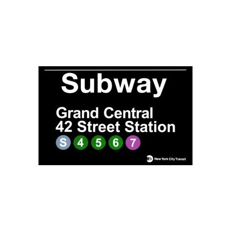 Subway Grand Central 42 Street Station Tin Sign Wall Art ($35) ❤ liked on Polyvore featuring home, home decor, wall art, tin wall signs, street signs, home wall decor y subway sign Subway Party, Bloxburg Nyc, Central Station New York, Subway Signs, Nyc Broadway, Nyc Ballet, Nyc Spots, Asian Medicine, Ny Subway