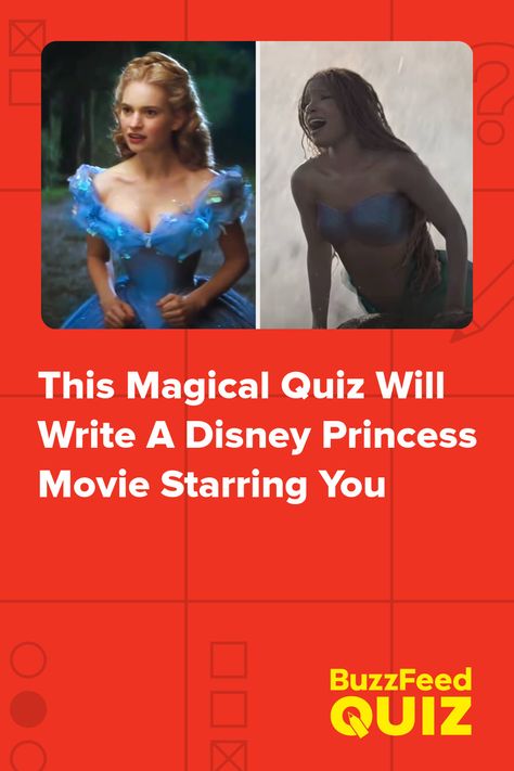 This Magical Quiz Will Write A Disney Princess Movie Starring You Disney Princess Quiz Buzzfeed, Celebrity Boyfriend Quiz, Disney Princess Quizzes, Disney Movie Quiz, Princess Quizzes, Marvel Quiz, Princess Quiz, Buzzfeed Quizzes Disney, Disney Princess Stories