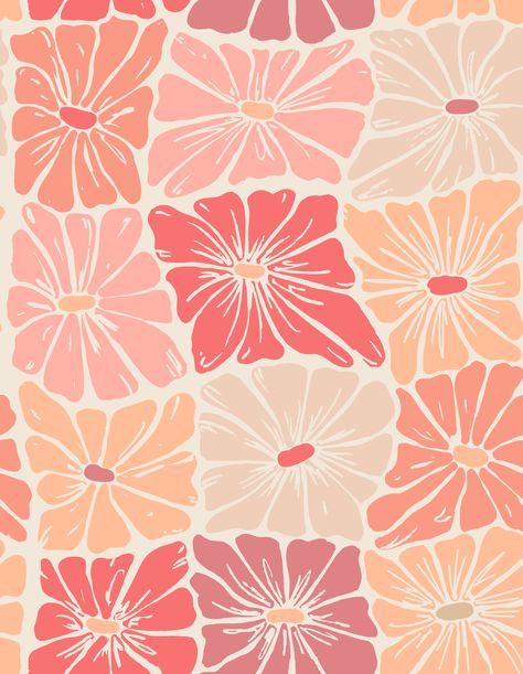 Pantone Color of the Year - Peach Fuzz — casey alexis designs Peach Graphic Design, Everyday Wallpaper, Peach Aesthetic, Pantone Color Of The Year, Textile Prints Design, Mandala Art Lesson, Pattern Inspiration, Peach Fuzz, Instagram Wallpaper