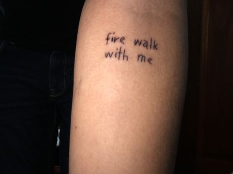 Twin Peaks Tattoo Ideas, Twin Peaks Illustration, Fire Walk With Me Tattoo, Walk With Me Tattoo, Life Is Strange Tattoo, Twin Peaks Tattoo, Burn Tattoo, Twin Peaks Fire, Fire Walk With Me