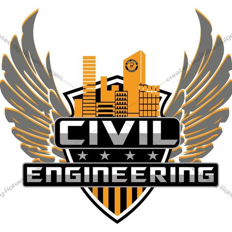 Civil Engineering Logo Design Ideas, Civil Engineering Logo, Engineering Logo, P Logo Design, Engineering Quotes, Civil Engineering Design, Handmade Logo, Safari Cakes, Architecture Logo