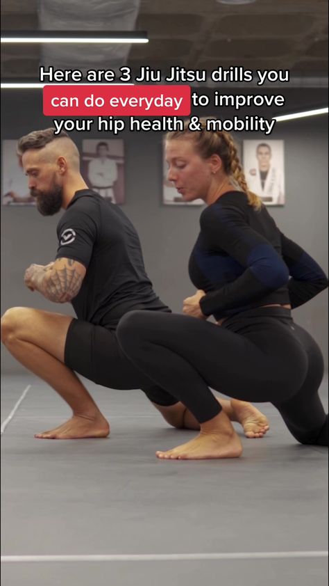 Jiu Jitsu Mobility, Mobility Drills Training, Jiu Jitsu Exercises Workout, Jiu Jitsu Mobility Drills, Back Mobility Exercises, Primal Workout, Hip Mobility Stretches, Mobility Movements, Mobility Workouts