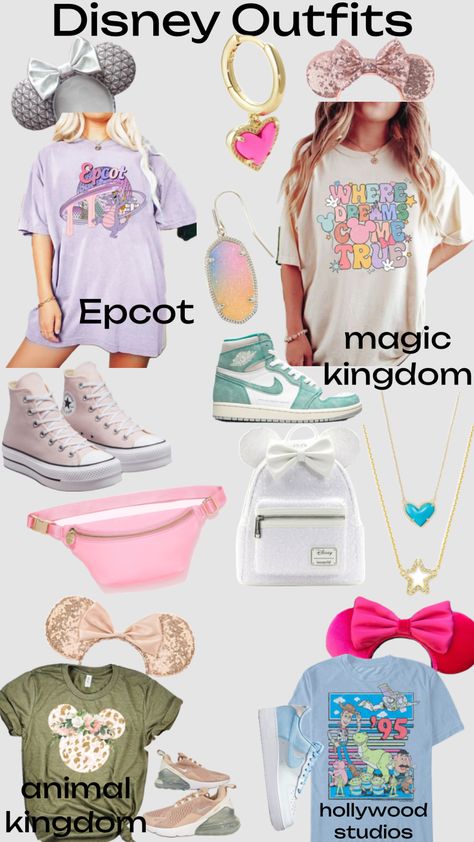 Disney Fashion Outfits, Disney Vacation Outfits, Epcot Outfit, Disney Park Outfit, Disney Attire, Disney Bound Outfits Casual, Disney Trip Outfits, Disney World Packing, Disney Outfits Women