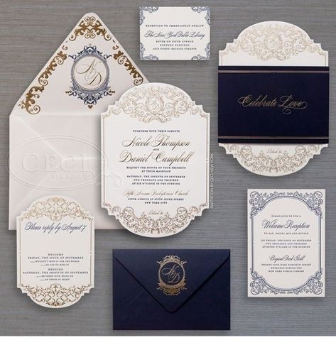 Fancy Wedding Invitations Luxury, Exclusive Wedding Invitations, Fancy Wedding Invitations, Wedding Ceremony Invitations, High End Wedding, Menue Design, Engagement Party Gifts, Rings Mens, Wedding Invitation Samples