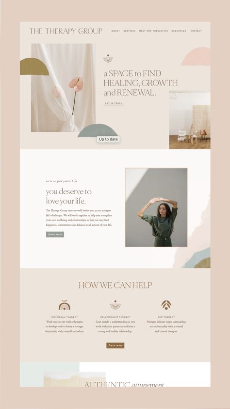 Welcome Website Design, Hygge Website Design, Simple Modern Website Design, Soft Website Design, Web Design Branding, Modern Minimalist Website Design, Natural Website Design, Boho Web Design, Boho Website Design Inspiration