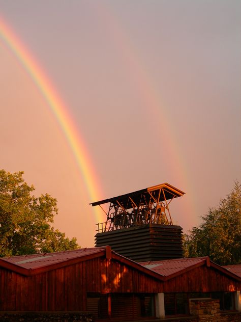 | Double rainbow over Taizé | A double rainbow starts besides Taizé bells France Aesthetic, God's Promise, Double Rainbow, Iphone Wallpaper Tumblr Aesthetic, Pilgrimage, Italy Travel, Beautiful World, Happy Places, Gods Love