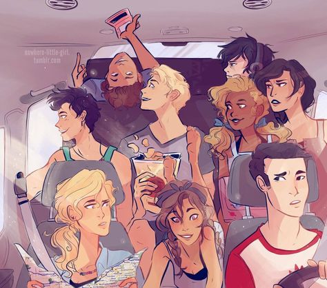 Percy Jackson Pictures - The seven on vacation - Wattpad Argo 2, Soulmate Au, Frank Zhang, Piper Mclean, Jason Grace, Percy Jackson Quotes, Percy Jackson Fan Art, Percy Jackson Characters, Kane Chronicles