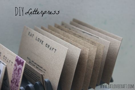 Diy Letterpress, Potato Print, Know About Me, Relief Printing, Cards Business, Stationary Cards, Diy Stationery, Eco Printing, Metallic Prints