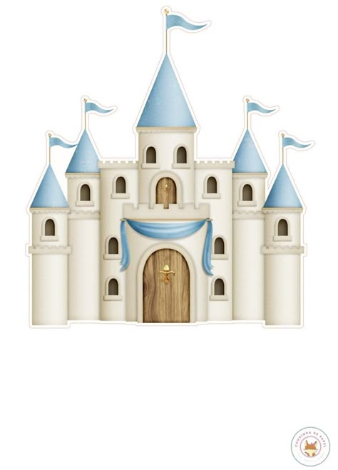 Castle Template, Prince Castle, Castle Vector, Castle Backdrop, Carousel Birthday, Frozen Themed Birthday Party, Animal Drawings Sketches, Princess Theme, Princess Castle