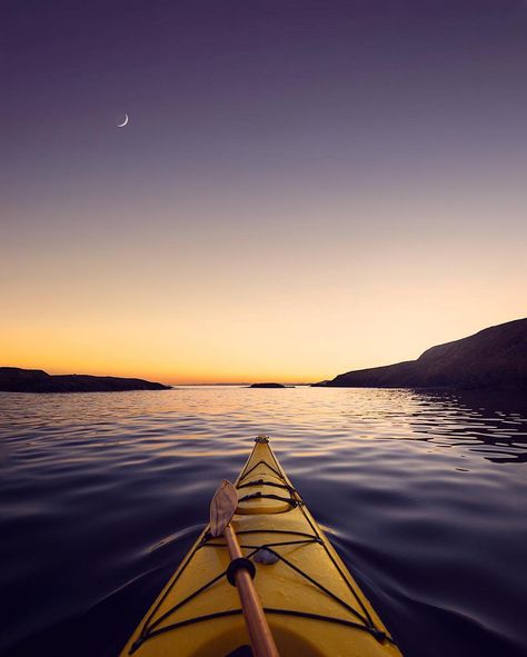 The perfect kayaking experience under the moon. #AdventureCulture - Photo: @bejamin an adventure culture contributor. - TAG #AdventureCulture to share your stories with us! - by adventure_culture Kayaking Instagram Stories, Kayaking Quotes, Vision Collage, Dream Landscape, Summer Lake, Under The Moon, Kayak Fishing, Landscape Nature, Travel Stories