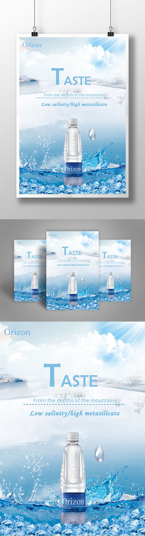 Fresh Mineral Water Poster#pikbest# Standee Design, Natural Mineral Water, Water Poster, Food Photography Props, Poster Psd Free Download, Poster Psd, Mineral Water, Water Design, Psd Free Download