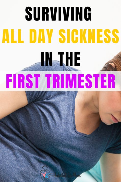 Morning (all day) sickness tips (facts and remedies) Morning sickness relief | First trimester morning sickness tips | Severe morning sickness tips. #morningsickness #morningsicknessremedies #morningsicknesstips #morningsicknessfacts #habitatformom Morning Sickness Relief First Trimester, First Trimester Nausea Remedies, 1st Trimester Nausea Remedies, Tips For Morning Sickness, Crystals For Morning Sickness, Morning Sickness Care Package, Snacks For Morning Sickness, Morning Sickness Dinner Ideas, Remedies For Morning Sickness Pregnancy