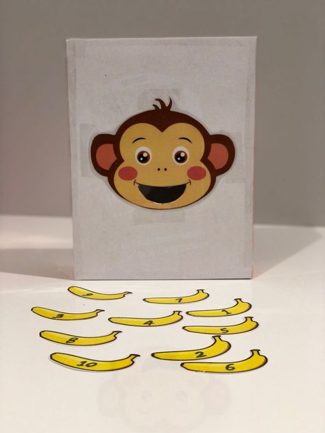 Banana Preschool Activities, Banana Activities For Kids, Monkey Preschool Activities, Banana Craft Preschool, Monkey Activities For Toddlers, Banana Crafts For Kids, Monkey Activities For Preschool, Banana Activity, Monkey Craft Preschool