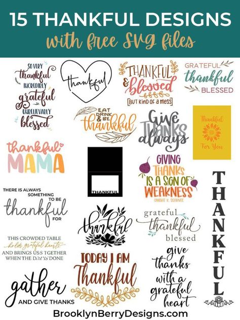 Svgs Free, Thankful Svg, Cricut Svg Files Free, Free Cricut Svg, Cricut Svgs, Free Svgs, Free Cricut, Thanksgiving Svg, Cricut Projects Beginner