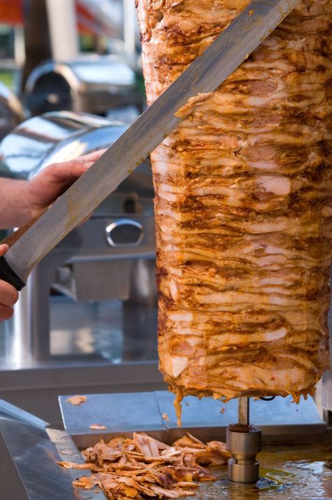 Donair Meat Recipe, Turkish Street Food, Food Turkish, Doner Kebabs, Kebab Meat, Turkish Kebab, Gyro Recipe, Slow Cooked Meat, Moroccan Spices