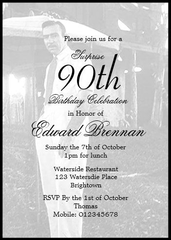 90th Birthday Invitations & Invitation Templates | Zazzle 90th Birthday Party Invitations Free Printable, Elegant 90th Birthday Party Ideas, 90th Birthday Invitations Ideas, Birthday Party Invitations Free, 90th Birthday Invitations, Surprise Party Invitations, Online Party Invitations, 90th Birthday Parties, 90's Birthday Party