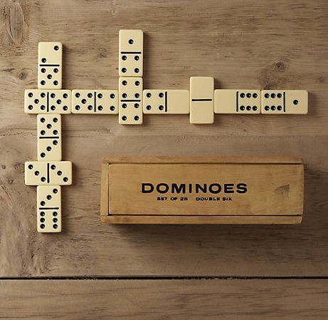 How To Play Dominoes, Domino Games, Havana Nights, London Pubs, Dominoes Set, Game Theory, Vintage Games, Game Time, Restoration Hardware