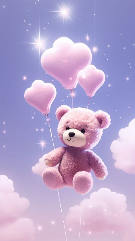 Teddy bear balloon toy. | free image by rawpixel.com / Aew Wallpaper Teddy Bear, Teddy Bear Balloon, List Background, Purple Bear, Bear Balloon, Balloon Toys, Hearts Wallpaper, Teddy Bear Wallpaper, Wallpaper Purple