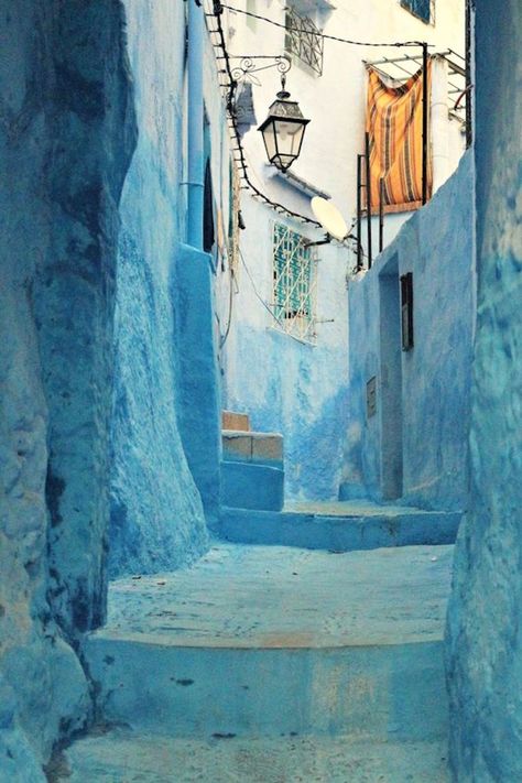 Cultural Architecture, Morocco Travel, Blue City, 수채화 그림, Pinterest Photos, The Blues, Africa Travel, North Africa, Pablo Picasso