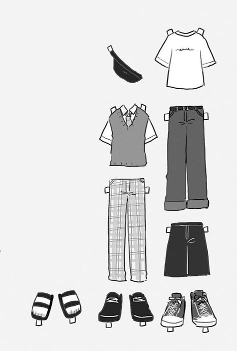 Boy Outfits Drawing, Paper Doll Boy, Boy Paper Doll, Diy Paper Doll, Nendoroid Doll, Paper Doll Printable, Paper Templates Printable, Paper Doll Printable Templates, Chibi Sketch