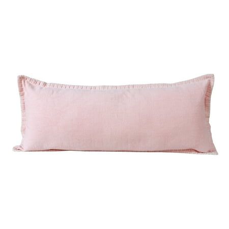 Shuffles Room, Embroidered Edge, Organic Cotton Pillows, Decorative Lumbar Pillows, Embroidered Border, Pink Pillows, Beige Style, Carriage House, Cotton Throws