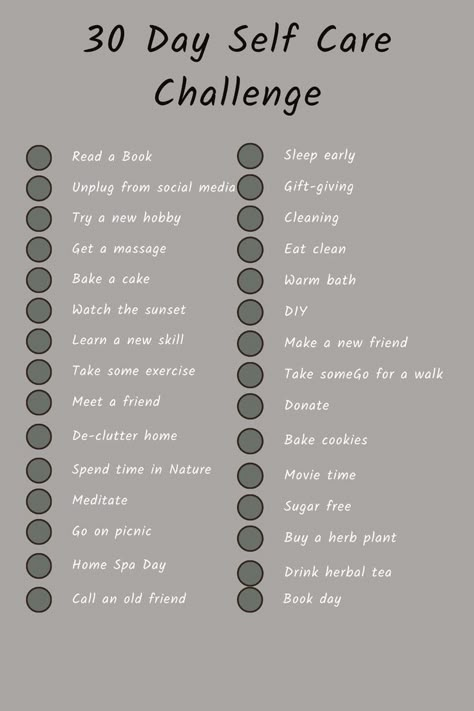 Hastag Instagram, 30 Day Self Care Challenge, 30 Day Self Care, Self Care Worksheets, Self Care Challenge, Journal Inspiration Writing, Practicing Self Love, Self Care Bullet Journal, Get My Life Together