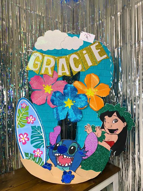 Stitch Pinata, Hello Kitty Birthday Decorations, Stitch Party, Stitch Birthday, Lilo And Stitch Quotes, Piñata Ideas, Stitch Quote, Lilo Y Stitch, Hello Kitty Birthday