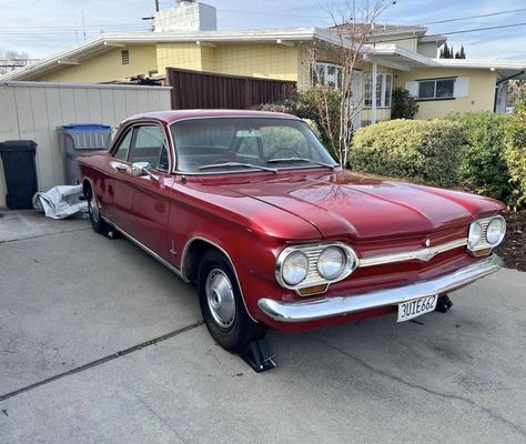 This next car seems too good to be true. A classic 60s domestic 2-door with nice paint and a dead battery for the asking price of the typical rusted out junker? I'm in! Find this 1964 Chevrolet Corvair offered for $7,500 in San Jose, CA via craigslist.  From the seller:  1964 chevy corvairfuel: gasodometer: 26280paint color: redtitle status: cleantransmission: manual1964 Chevy Corvair  $7500 obo. #Murica #Chevrolet #Corvair Chevy Corvair, Chevrolet Corvair, Too Good To Be True, San Jose Ca, San Jose, Chevy, Classic Cars, Paint, Cars