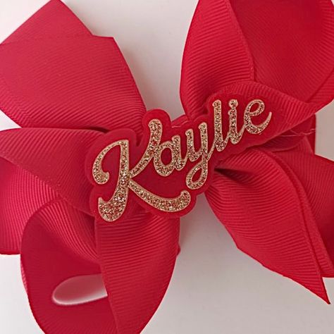 Each bow is meticulously handcrafted and adorned with delicate name engravings on vibrant silk. These exceptional hair clips are truly unique and suitable for any occasion. Whether it's a wedding, a birthday celebration, or simply a day to showcase your style, they effortlessly add a touch of sophistication and allure to any hairstyle. 💕💒

#customizedbutterflybow #personalizedhairclip #bridesmaidaccessories #giftforher #birthdaygift #weddinghairclip Wedding Hair Clips, Bridesmaid Accessories, Barrettes, Birthday Celebration, Hair Clip, A Wedding, Hair Clips, Birthday Gifts, Silk