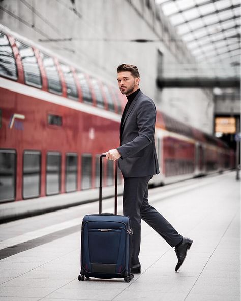 Advertising | Im ready for my next destination with my new luggage from @mysamsonite ! ✈️ Great quality , good features and easy to travel… Entourage People, Pant Coat For Men, Coat Pant For Men Suits Wedding, Coat Pant For Men, Underseat Carry On, Travel Luggage Suitcases, Vintage Briefcase, Lightweight Luggage, Luggage Brands