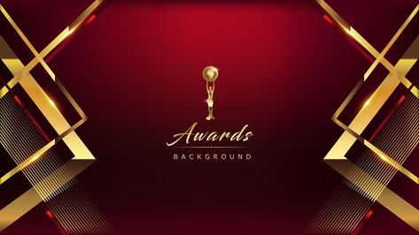 Awards Background Design, Award Background Design, Award Design Graphics, Luxury Backdrop, Award Background, Golden Awards, Award Poster, Graphics Background, Luxury Slides