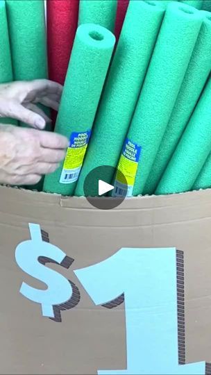 Christmas Pool Noodle, Noodles Ideas, Hometalk Diy, Foam Noodles, Pool Noodle, Candy Land Christmas Decorations Outdoor, Christmas Float Ideas, Diy Pool, Pool Noodles