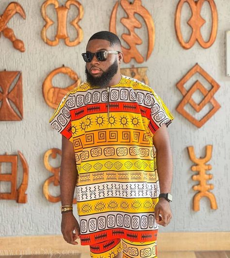 Style For Men Ankara, Ankara Dress For Men Styles, Mens Clothing Styles Ankara, Mens Ankara Outfits, Ankara Dansiki Styles Men, Ankara Wears For Men, Ankara Styles For Men Ankara Styles For Men Nigerian Fashion, Ankara Dress For Men, African Men Shirts Design