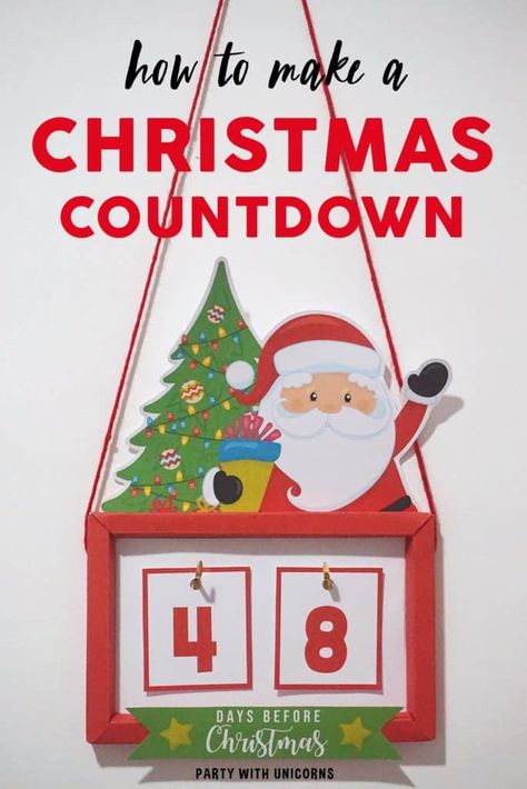 How many days ’til Christmas? Sometimes it feels like my kids start asking this question on Boxing Day! By the time November rolls around, the kids are well and truly ready to start the Christmas countdown! Today’s craft has been inspired by these non-stop questions. I’m hanging this cute Christmas countdown in our house, so […] Read more... Christmas Countdown Craft, Diy Christmas Countdown, Christmas Countdown Crafts, Christmas Countdown Printable, Countdown Christmas, Christmas Countdown Diy, Diy Felt Christmas Ornaments, Diy Felt Christmas Tree, Christmas Trees For Kids