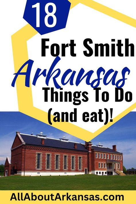 18 Fun Things To Do In Fort Smith, Arkansas From The Locals Things To Do In Arkansas, Arkansas Road Trip, Fort Smith Arkansas, Arkansas Travel, Kids Things To Do, Traveling With Kids, Water Parks, Fort Smith, Great Restaurants