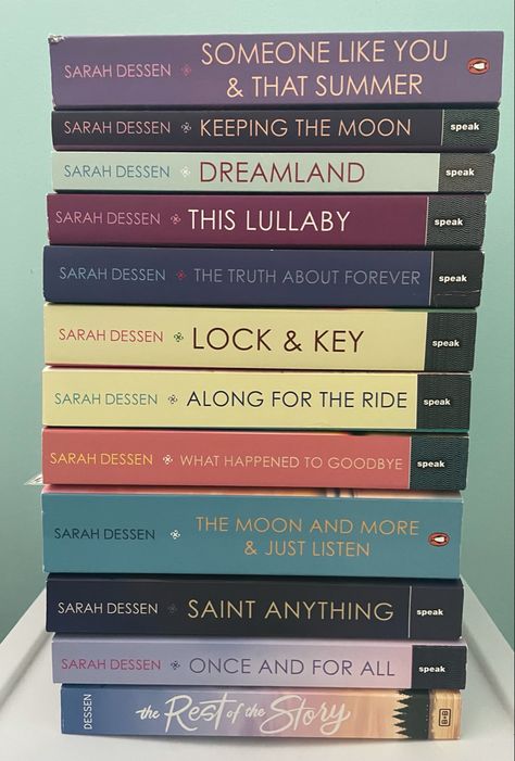 Saint Anything Sarah Dessen, The Rest Of The Story Sarah Dessen, Sarah Dessen Books, Saint Anything, Sarah Dessen, 2023 Books, 2024 Books, Marauders Dr, The Rest Of The Story