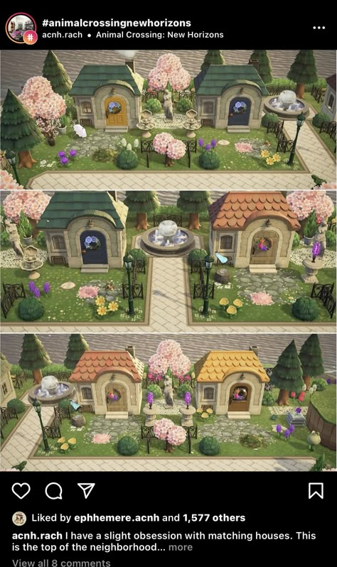 Cottage Core Animal Crossing, Cottagecore Animal Crossing, Island Layout, Animal Crossing Island Inspo, Ideas Animal Crossing, Honeymoon Island, Animal Crossing 3ds, Ac Ideas, Animal Crossing Funny