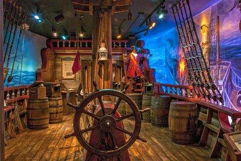 St. Augustine Pirates | St. Augustine & Ponte Vedra, FL Real Pirate Ships, Ship Playhouse, Indoor Things To Do, Pirate Props, Pirate Aesthetic, Pirate History, Pirate Room, Pirate Boats, Pirate Decor