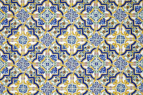 Typical andalusian tiled wall by elxeneize. Background from a typical andalusian tiled wall#tiled, #andalusian, #Typical, #wall Spanish Wedding Theme, Earthy Room, Graphic Design Portfolio Cover, Den Decor, Moroccan Architecture, Spanish Tiles, Design Inspiration Architecture, Background Backdrop, Photo Tiles