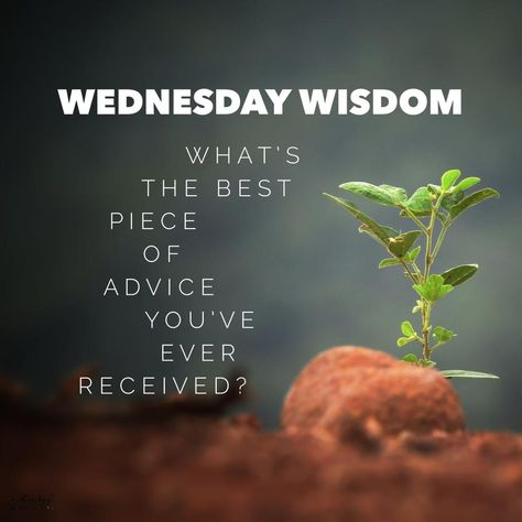 It's time for some Wednesday Wisdom... What is the best piece of advice you've ever received? #wednesdaywisdom Wednesday Engagement Post, Interactive Facebook Posts, Facebook Engagement Posts, Facebook Content, Mind Thoughts, Thrive Causemetics, An Affair To Remember, Facebook Engagement, Piece Of Advice