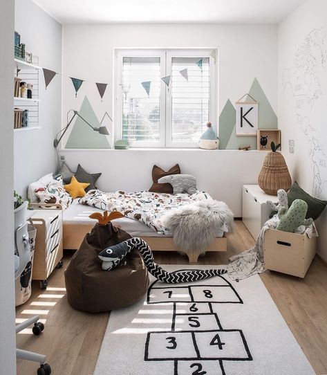 Scandi Kids Room, Small Boys Bedrooms, Marvel Room, Boy Toddler Bedroom, Toddler Boy Room Decor, Baby Nursery Inspiration, Boy Girl Bedroom, A Beautiful Morning, Shabby Home