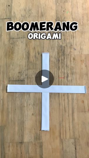 1.9M views · 29K reactions | How to make boomerang 🪃 with paper origami easy👍 #vinhhi | Vĩnh Hí Paper Airplanes, Origami Easy, Fancy Folds, Origami, Paper Crafts